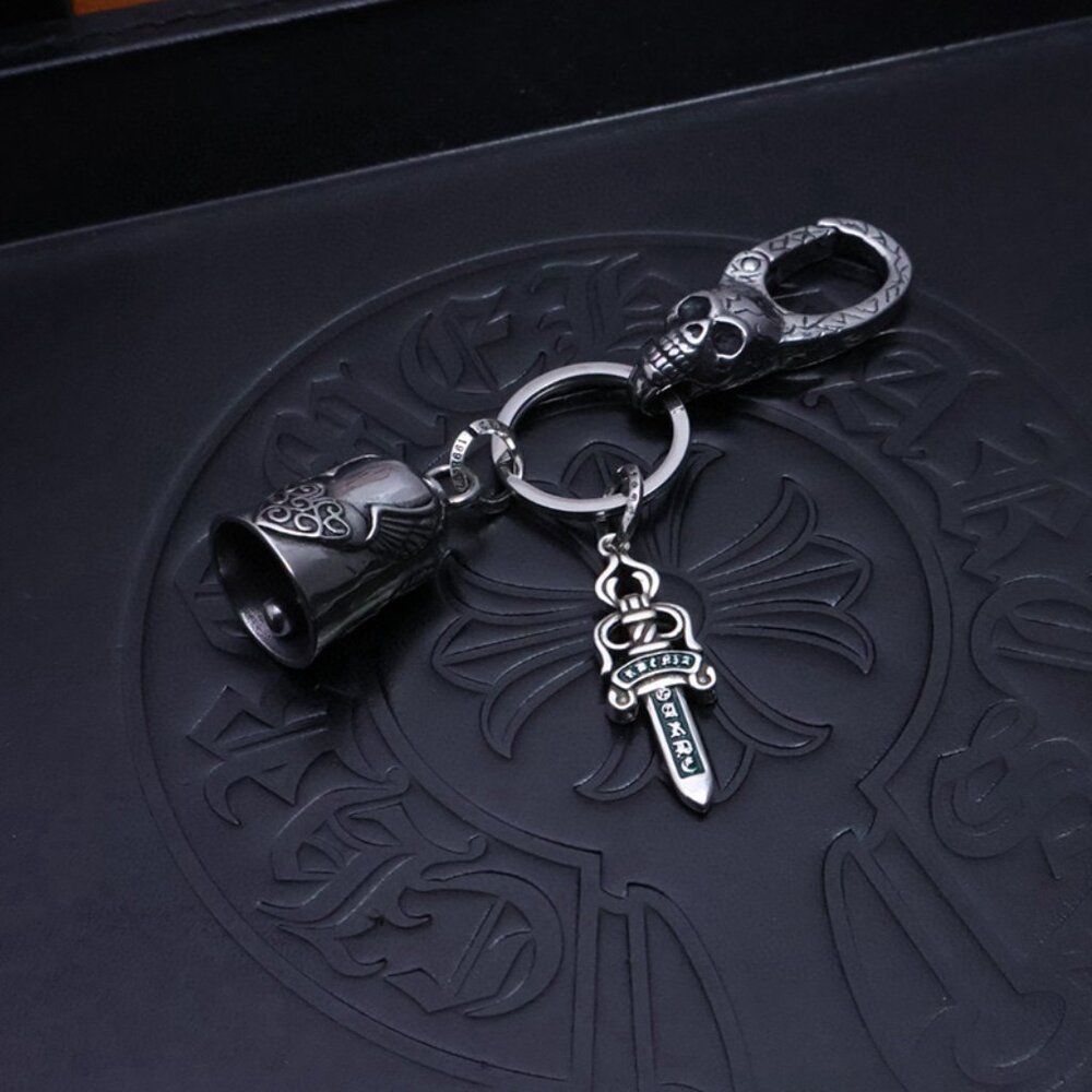 Chrome Hearts Dagger Keychain Pendant